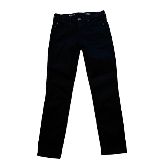 AG Adriana Goldschmied Prima Crop Cigarette Crop, Super Black, Sz 24 - Picture 4 of 13